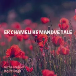 Cover art for Ek Chameli Ke Mandve Tale - Jagjit Singh karaoke version
