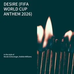 Cover art for Desire (FIFA World Cup Anthem 2026) - Nicole Scherzinger,Robbie Williams karaoke version