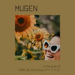 Titelbild für MUGEN - HYDE,My First Story (マイファス) Karaoke-Version