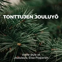 Cover art for Tonttujen jouluyö - Elisa Piispanen,Joululaulu karaoke version
