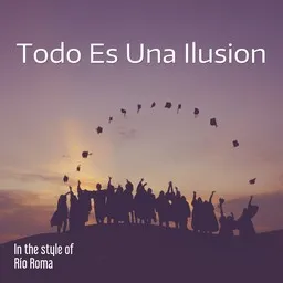Cover art for Todo Es Una Ilusion - Río Roma karaoke version