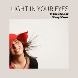Omslagsbild för Light in Your Eyes - Sheryl Crow karaokeversion