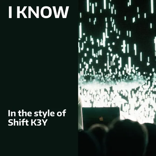 Karaoke I Know by Shift K3Y — sing along with lyrics on Singa