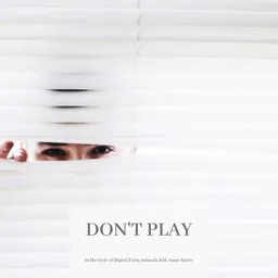 Cover art for Don't Play - Anne-Marie,Digital Farm Animals,KSI karaoke version