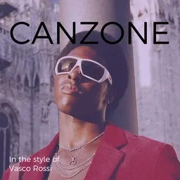 Cover art for Canzone - Vasco Rossi karaoke version