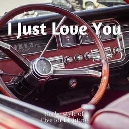 Cover art for I Just Love You - Five for Fighting karaoke version