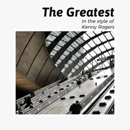 Titelbild für The Greatest - Kenny Rogers Karaoke-Version