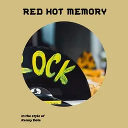 Cover art for Red Hot Memory - Kenny Dale karaoke version