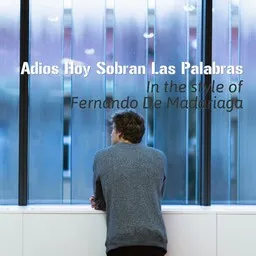 Cover art for Adios Hoy Sobran Las Palabras - Fernando De Madariaga karaoke version