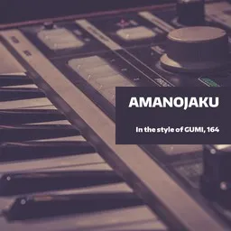 Cover art for Amanojaku - 164,GUMI karaoke version