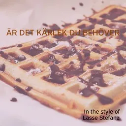 Cover art for Är Det Kärlek Du Behöver - Lasse Stefanz karaoke version