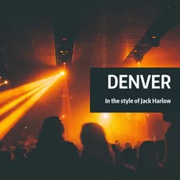 Omslagsbild för Denver - Jack Harlow karaokeversion