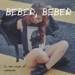 Omslagsbild för Beber, Beber - Leonardo karaokeversion