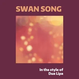 Karaokekappaleen Swan Song - Dua Lipa kansikuva