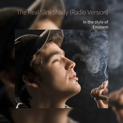 Karaoke The Real Slim Shady (Radio Version) by Eminem — sing along with lyrics on Singa