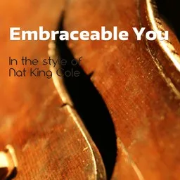 Cover art for Embraceable You - Nat King Cole karaoke version
