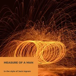Cover art for Measure Of A Man - Jack Ingram karaoke version