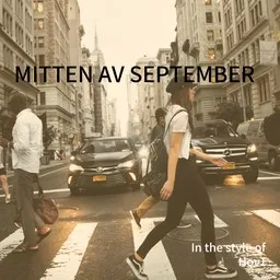 Omslagsbild för Mitten av september - Hov1 karaokeversion