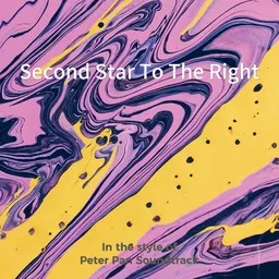 Cover art for Second Star To The Right - Peter Pan Soundtrack karaoke version