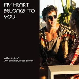 Omslagsbild för My Heart Belongs To You - Jim Brickman,Peabo Bryson karaokeversion