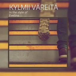 Karaokekappaleen Kylmii väreitä - Evelina kansikuva