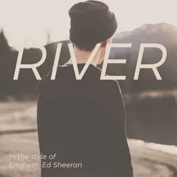 Cover art for River - Ed Sheeran,Eminem karaoke version