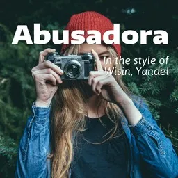 Cover art for Abusadora - Wisin,Yandel karaoke version