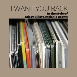 Karaokekappaleen I Want You Back - Melanie Brown,Missy Elliott kansikuva
