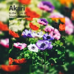 Titelbild für Akari - Soushi Sakiyama (崎山蒼志) Karaoke-Version