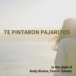Titelbild für Te Pintaron Pajaritos - Andy Rivera,Yandar,Yostin Karaoke-Version