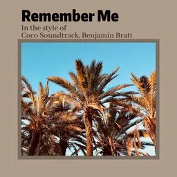 Titelbild für Remember Me - Benjamin Bratt,Coco Soundtrack Karaoke-Version