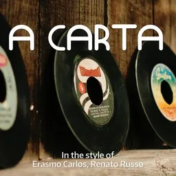 Cover art for A Carta - Erasmo Carlos,Renato Russo karaoke version