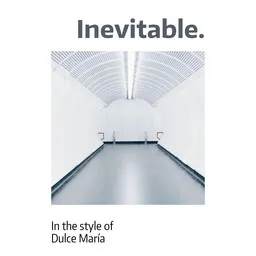 Karaokekappaleen Inevitable. - Dulce María kansikuva