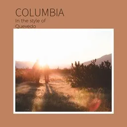 Titelbild für Columbia - Quevedo Karaoke-Version