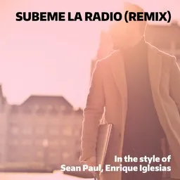 Cover art for Subeme La Radio (remix) - Enrique Iglesias,Sean Paul karaoke version