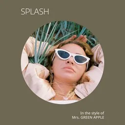 Karaokekappaleen SPLASH - Mrs. GREEN APPLE kansikuva