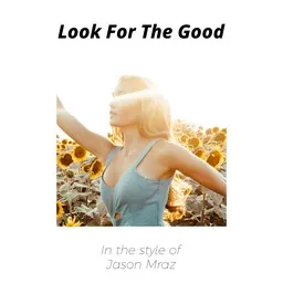 Cover art for Look For The Good - Jason Mraz karaoke version