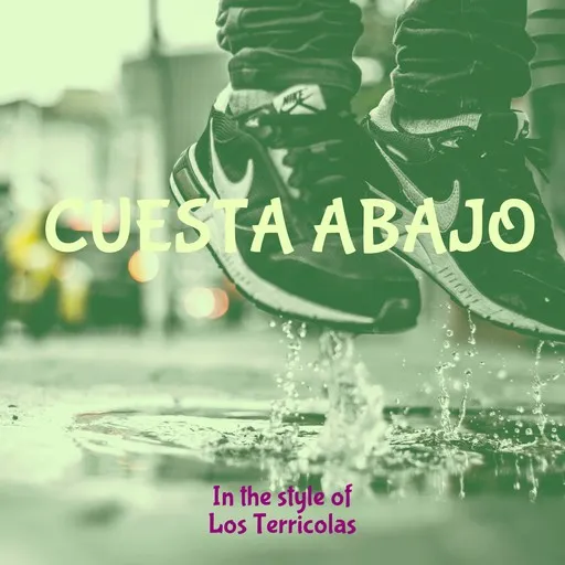 Karaoke Cuesta Abajo by Los Terricolas — sing along with lyrics on Singa