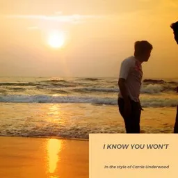 Cover art for I Know You Won't - Carrie Underwood karaoke version