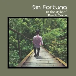 Cover art for Sin Fortuna - Banda Zorro karaoke version