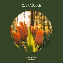 Titelbild für O, Gražuole - Merūnas Karaoke-Version