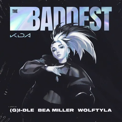 Karaoke The Baddest von K/DA — mit Songtext mitsingen auf Singa