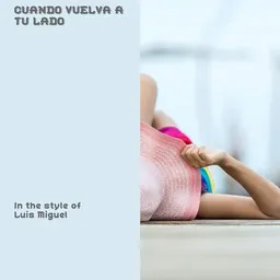 Cover art for Cuando Vuelva A Tu Lado - Luis Miguel karaoke version
