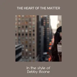 Titelbild für The Heart Of The Matter - Debby Boone Karaoke-Version