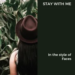 Omslagsbild för Stay with Me - Faces karaokeversion