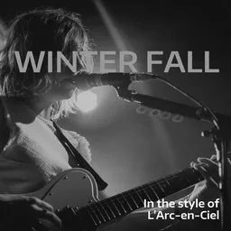 Cover art for winter fall - L'Arc-en-Ciel karaoke version