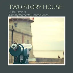 Cover art for Two Story House - George Jones,Tammy Wynette karaoke version