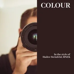 Cover art for Colour - Hailee Steinfeld,MNEK karaoke version