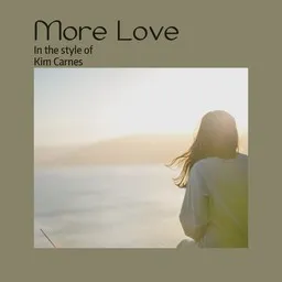 Karaokekappaleen More Love - Kim Carnes kansikuva