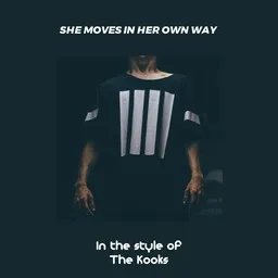 Cover art for She Moves In Her Own Way - The Kooks karaoke version
